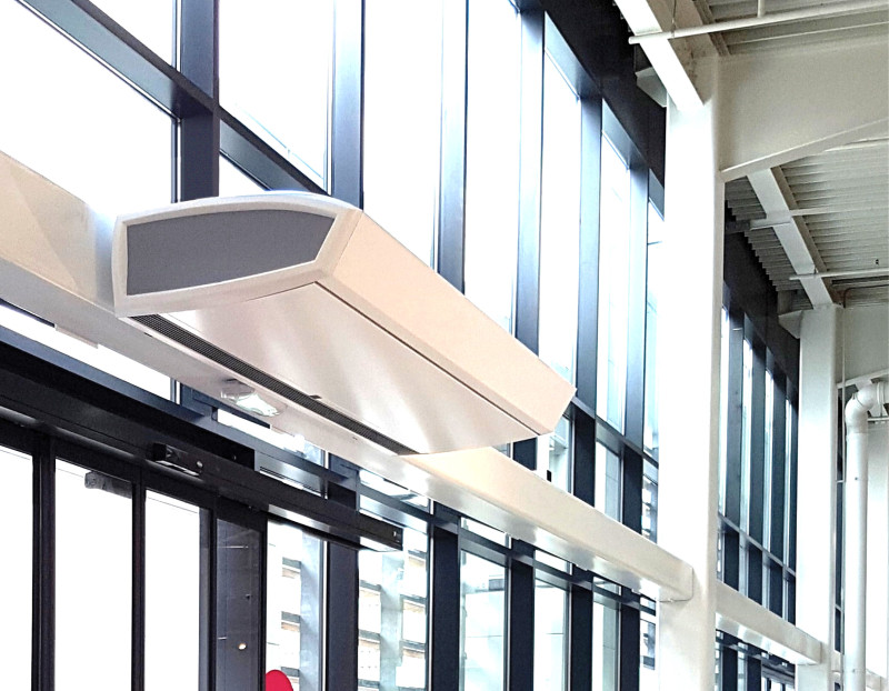 How do air curtains work?
